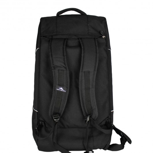 High Sierra Drop Bottom Duffle back